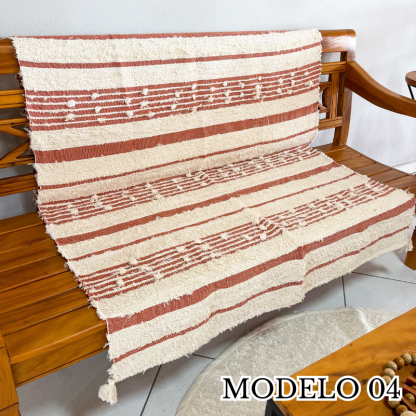 MANTA SOFÁ BOHO | 1.3x1.8m PRODUTO ARTESANAL - Image 4