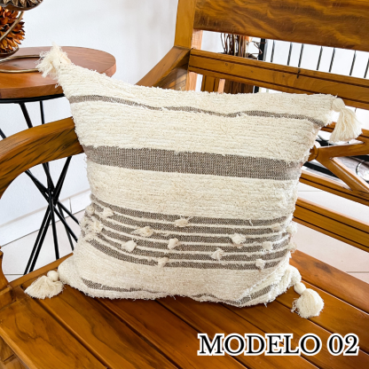 Capa de Almofada Boho - 50x50cm - Image 2