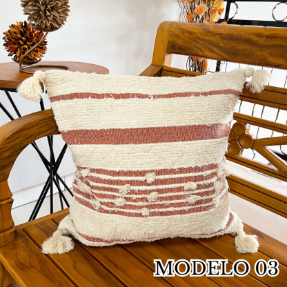Capa de Almofada Boho - 50x50cm - Image 3