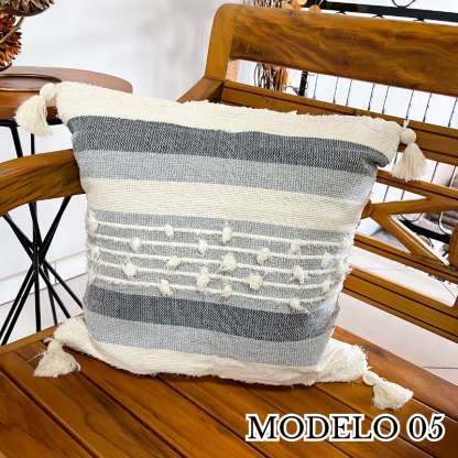 Capa de Almofada Boho - 50x50cm - Image 5