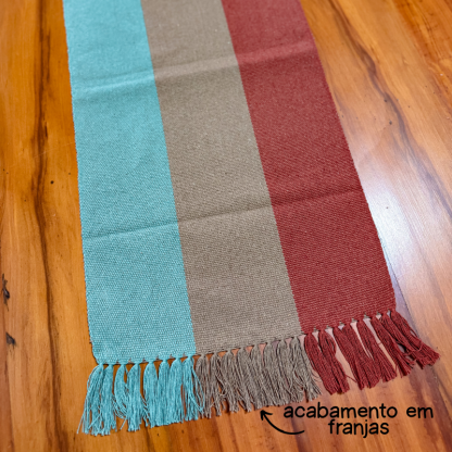 Caminho de Mesa | RUBI COLOR | Artesanal 1,5m 2m - Image 3