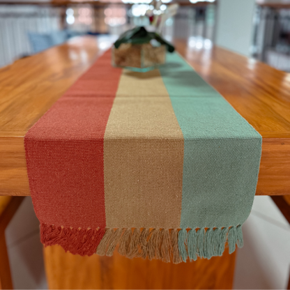 Caminho de Mesa | RUBI COLOR | Artesanal 1,5m 2m