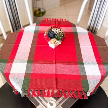 Toalha de Mesa 80x80cm - Natal