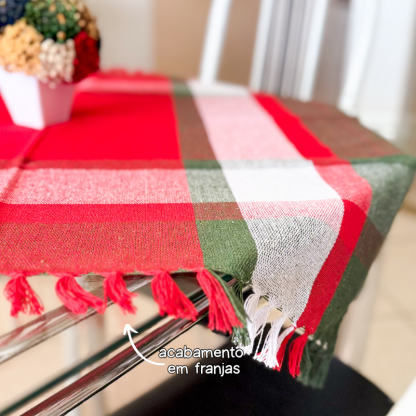 Toalha de Mesa 80x80cm - Natal - Image 2